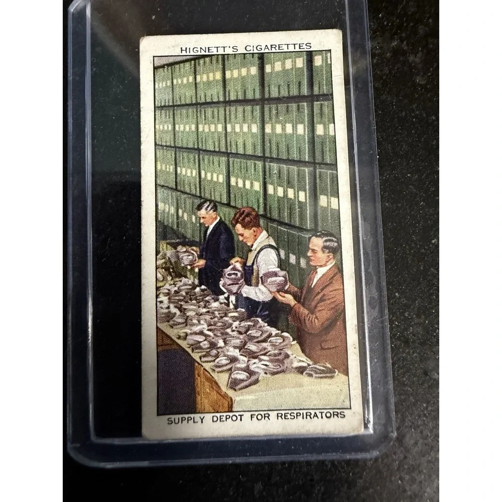 Vintage Cigarette Cards Lot of 7 Players Wills Churchman Hignett WWII Animals